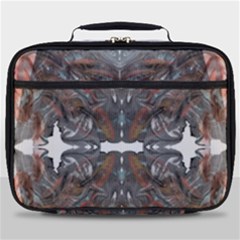 Painted Symmetry Full Print Lunch Bag by kaleidomarblingart