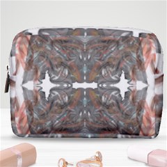 Painted Symmetry Make Up Pouch (medium) by kaleidomarblingart