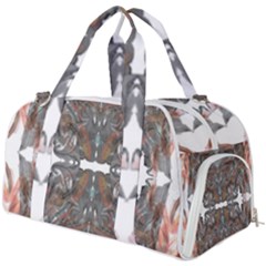 Painted Symmetry Burner Gym Duffel Bag by kaleidomarblingart