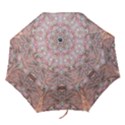 Orange intricate Folding Umbrellas View1