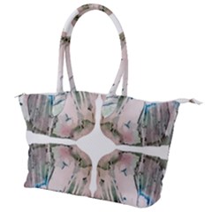 Painted Patterns Canvas Shoulder Bag by kaleidomarblingart