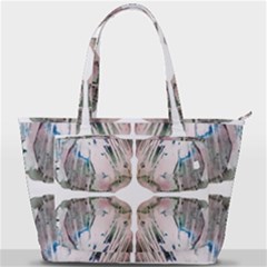 Painted Patterns Back Pocket Shoulder Bag  by kaleidomarblingart