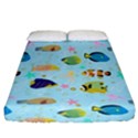 Underwater World Fitted Sheet (California King Size) View1