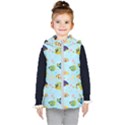 Underwater World Kids  Hooded Puffer Vest View1