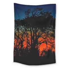 Sunset Colorful Nature Scene Large Tapestry by dflcprintsclothing