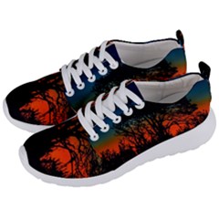 Sunset Colorful Nature Scene Men s Lightweight Sports Shoes