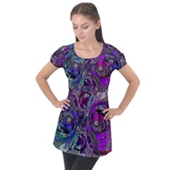 Ignatius Puff Sleeve Tunic Top by MRNStudios