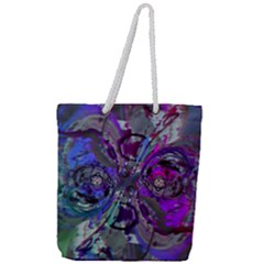 Ignatius Full Print Rope Handle Tote (large) by MRNStudios