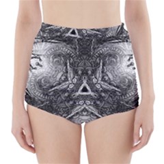 Boho Biohazard High-waisted Bikini Bottoms by MRNStudios