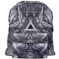 Boho Biohazard Giant Full Print Backpack by MRNStudios