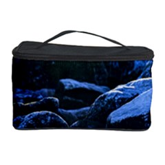 Big Rocks Illuminated By Sunlight Print Cosmetic Storage by dflcprintsclothing