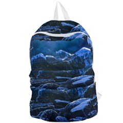 Big Rocks Illuminated By Sunlight Print Foldable Lightweight Backpack by dflcprintsclothing