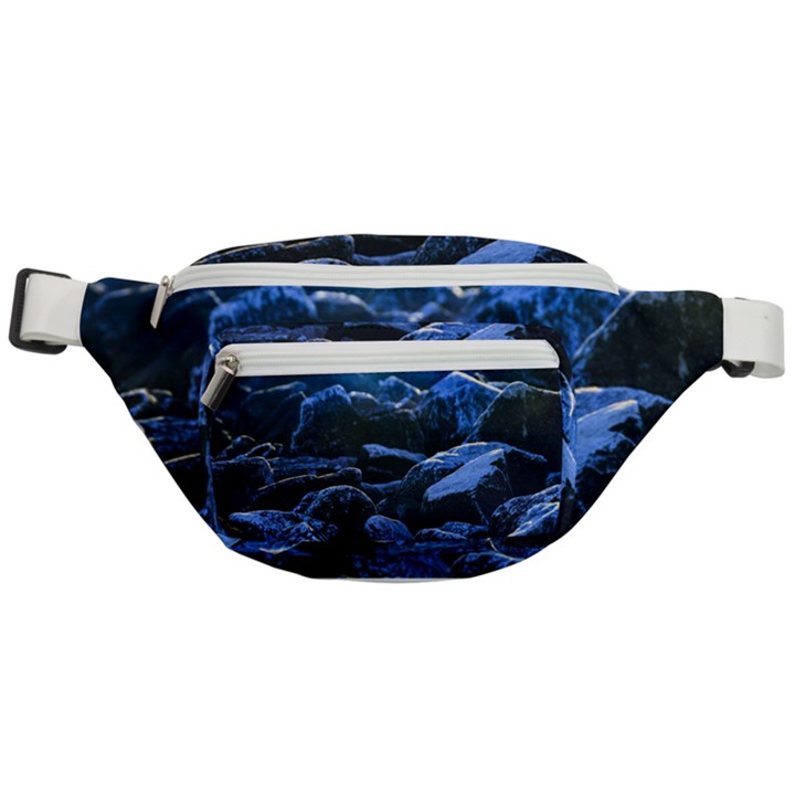 Big Rocks Illuminated By Sunlight Print Fanny Pack