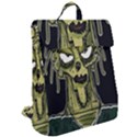 Ugly Monster Portrait Drawing Flap Top Backpack View2