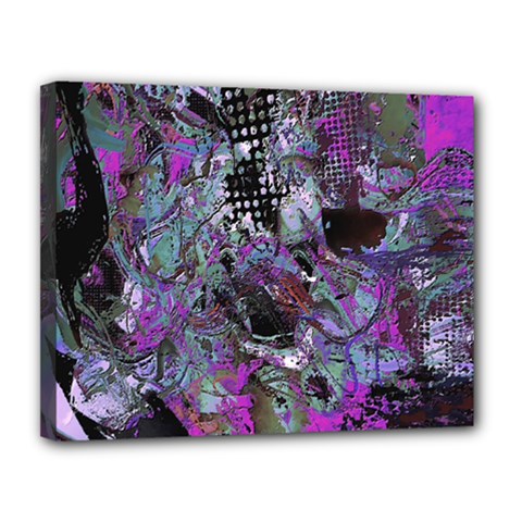 Lo-fi Hyperactivity Canvas 14  X 11  (stretched) by MRNStudios