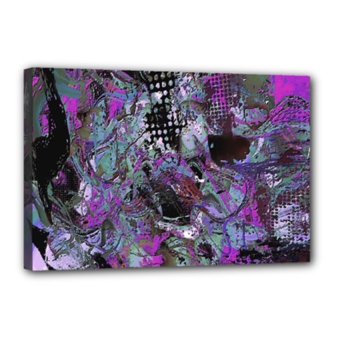 Lo-fi Hyperactivity Canvas 18  X 12  (stretched) by MRNStudios