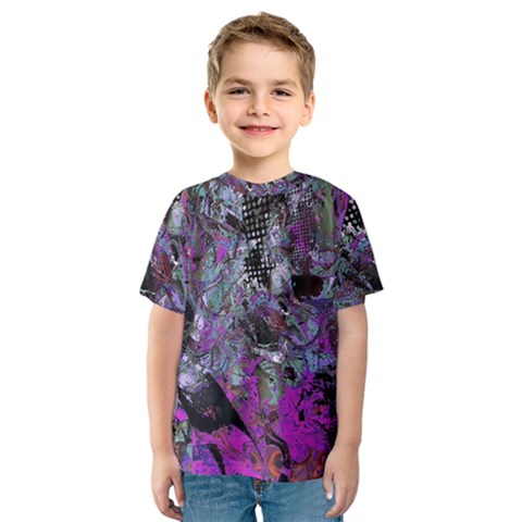 Lo-fi Hyperactivity Kids  Sport Mesh Tee by MRNStudios