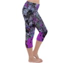 Lo-fi Hyperactivity Lightweight Velour Capri Yoga Leggings View3