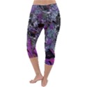 Lo-fi Hyperactivity Lightweight Velour Capri Yoga Leggings View4