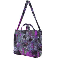 Lo-fi Hyperactivity Square Shoulder Tote Bag by MRNStudios