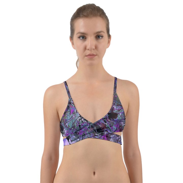 Lo-fi Hyperactivity Wrap Around Bikini Top