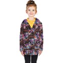 Viral Mandala Kids  Double Breasted Button Coat View1