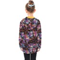 Viral Mandala Kids  Double Breasted Button Coat View2