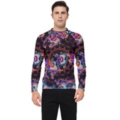 Viral Mandala Men s Long Sleeve Rash Guard by MRNStudios