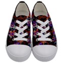 Viral Mandala Kids  Low Top Canvas Sneakers View1