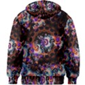 Viral Mandala Kids  Zipper Hoodie Without Drawstring View2