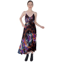 Viral Mandala Tie Back Maxi Dress by MRNStudios