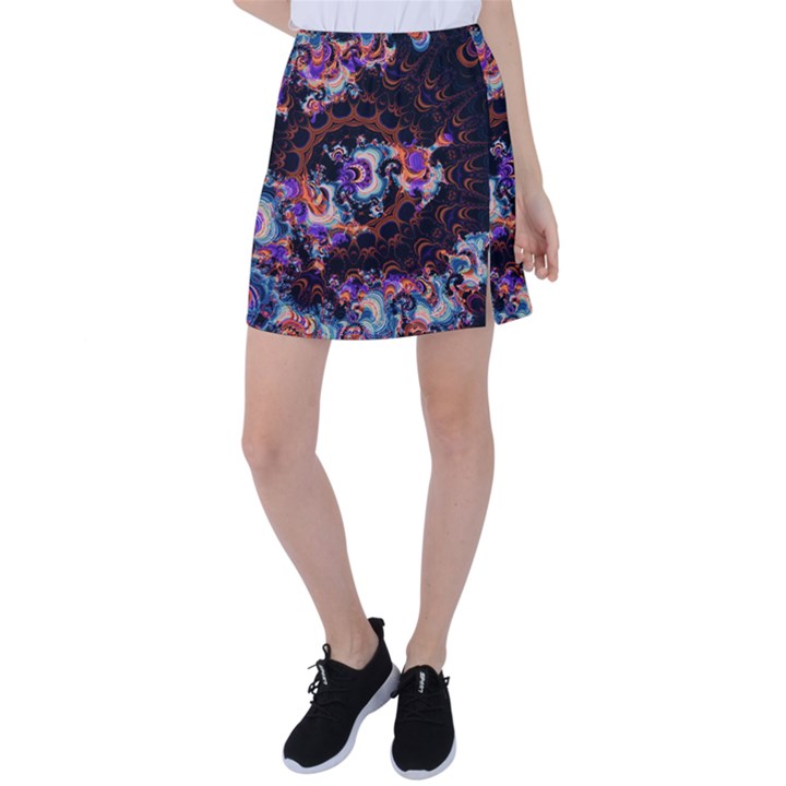 Viral Mandala Tennis Skirt