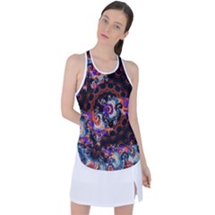 Viral Mandala Racer Back Mesh Tank Top by MRNStudios