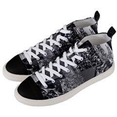 Frequencies Men s Mid-top Canvas Sneakers by MRNStudios