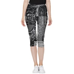 Frequencies Inside Out Lightweight Velour Capri Leggings 