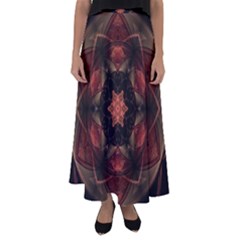 Mrn Medallion Flared Maxi Skirt by MRNStudios