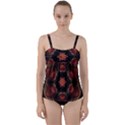 Mrn Medallion Twist Front Tankini Set View1