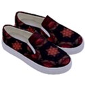 Mrn Medallion Kids  Canvas Slip Ons View3