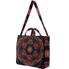 Mrn Medallion Square Shoulder Tote Bag by MRNStudios