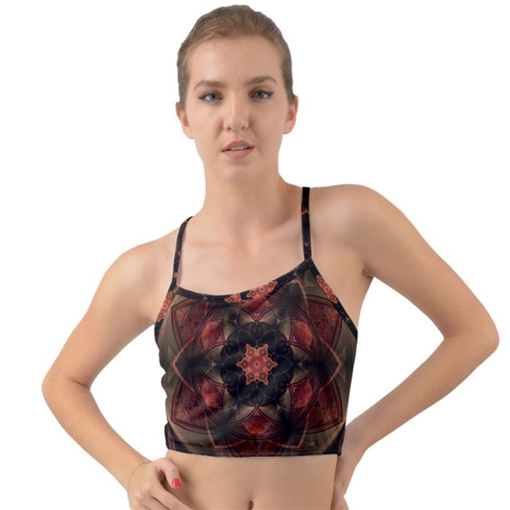 Mrn Medallion Mini Tank Bikini Top