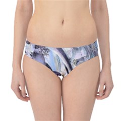 Landslide Baby Blue Hipster Bikini Bottoms by MRNStudios