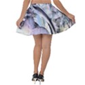 Landslide Baby Blue Velvet Skater Skirt View2