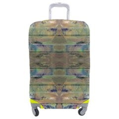 Painted Stripes Repeats Luggage Cover (medium) by kaleidomarblingart