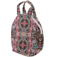 Velvet Arabesque Travel Backpacks by kaleidomarblingart