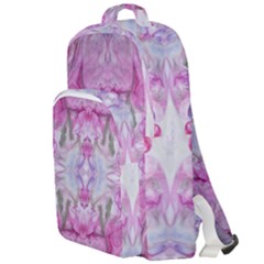 Painted Gem Double Compartment Backpack by kaleidomarblingart