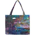 Abstract turquoise Mini Tote Bag View1