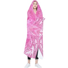 Pink Marbling Wearable Blanket