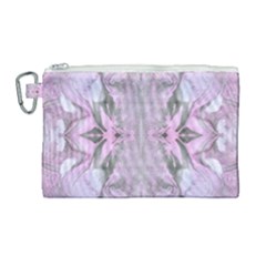 Pink Module Canvas Cosmetic Bag (large) by kaleidomarblingart