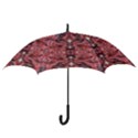 Red arabesque Hook Handle Umbrellas (Large) View3