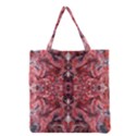 Red arabesque Grocery Tote Bag View2